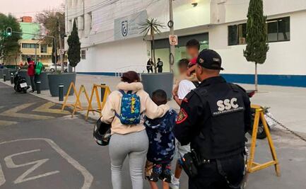 Policías de la SSC rescatan a menor extraviado en el Metro Pantitlán