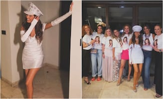 Karla Díaz celebra su despedida de soltera; le dan la sorpresa integrantes de JNS, OV7 y Kabah 