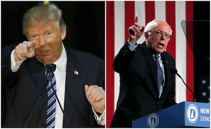 Sanders y Trump se perfilan para ganar en Nueva Hampshire
