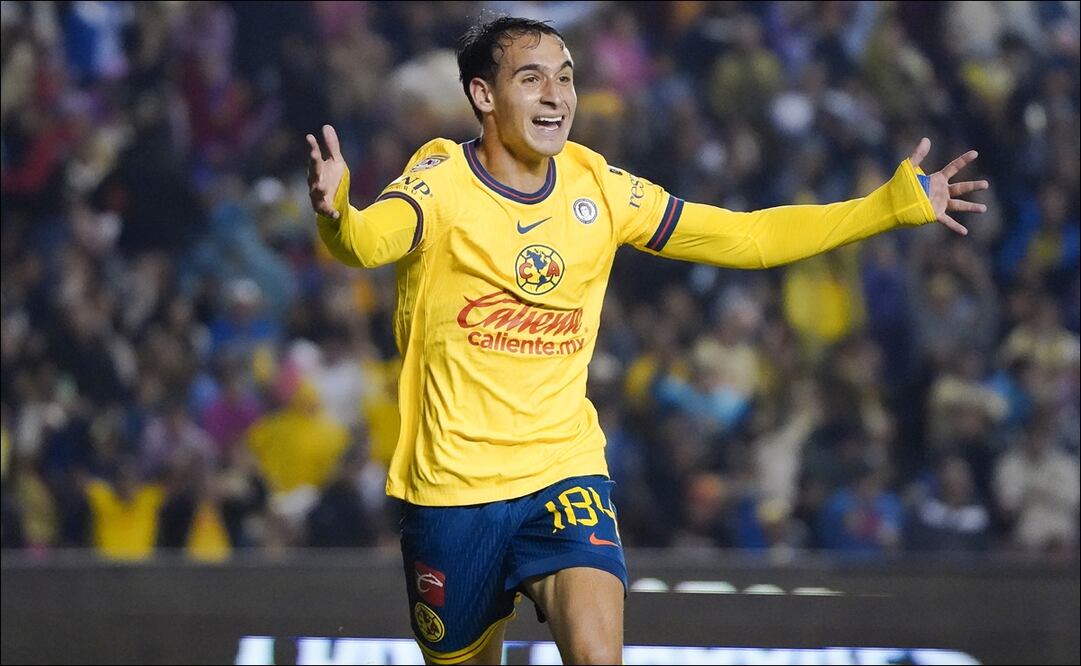 Antonio Álvarez: "Nos metieron en la cabeza que somos el tricampeón"; el joven marcó la anotación del América / FOTO: Imago7