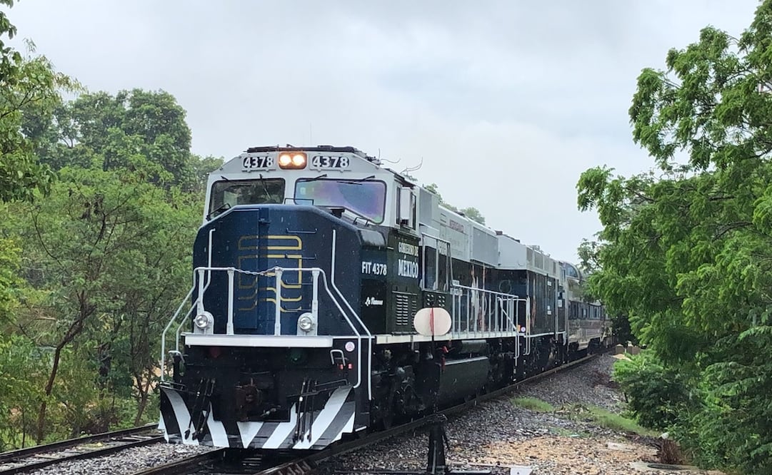 El Tren Interoceánico une al Golfo de México con el Océano Pacífico. Foto: Alberto Morales / EL UNIVERSAL