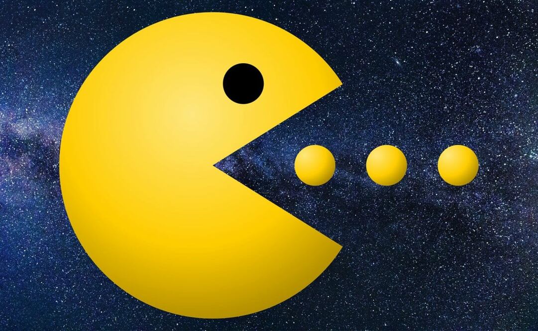 Pac-Man acaba de cumplir 40 años. Imagen Pixabay