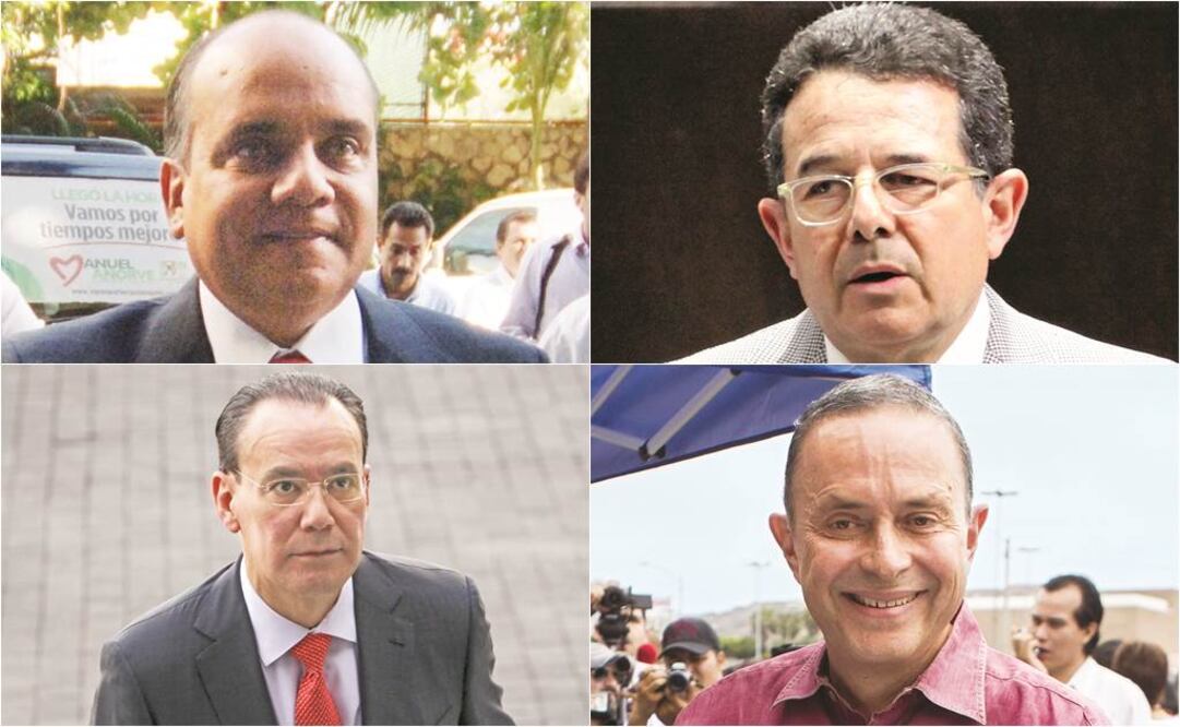 En la foto: Manuel Añorve Baños, Francisco Arroyo Vieyra, Héctor Gutiérrez de la Garza, Fernando Castro Trenti (ESPECIAL)