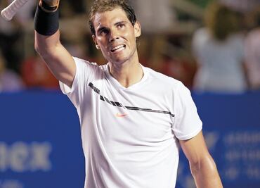 Rafa Nadal ni se despeina