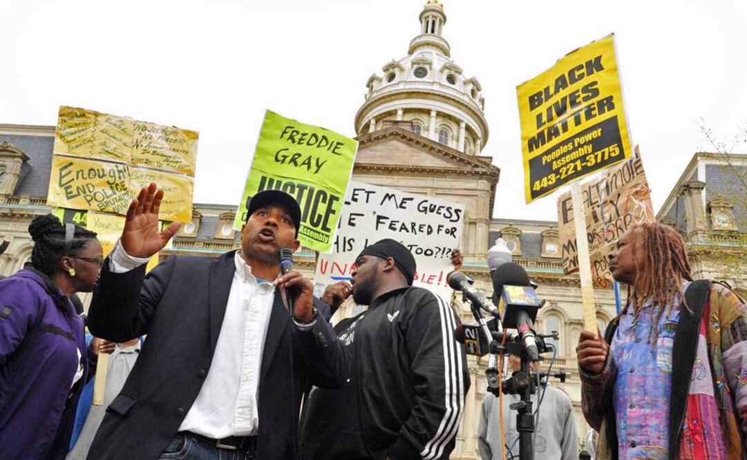 La muerte de Freddie Gray, un afroamericano de 25 años que fue arrestado el 12 de abril, generó un ola de protestas en Baltimore (Foto: AP)