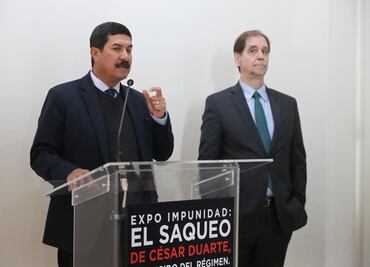 Gobierno de Chihuahua "expone" en CDMX al ex gobernador César Duarte