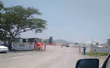 Denuncian invasión y robo de piedra para construcción del Tren Maya en Veracruz