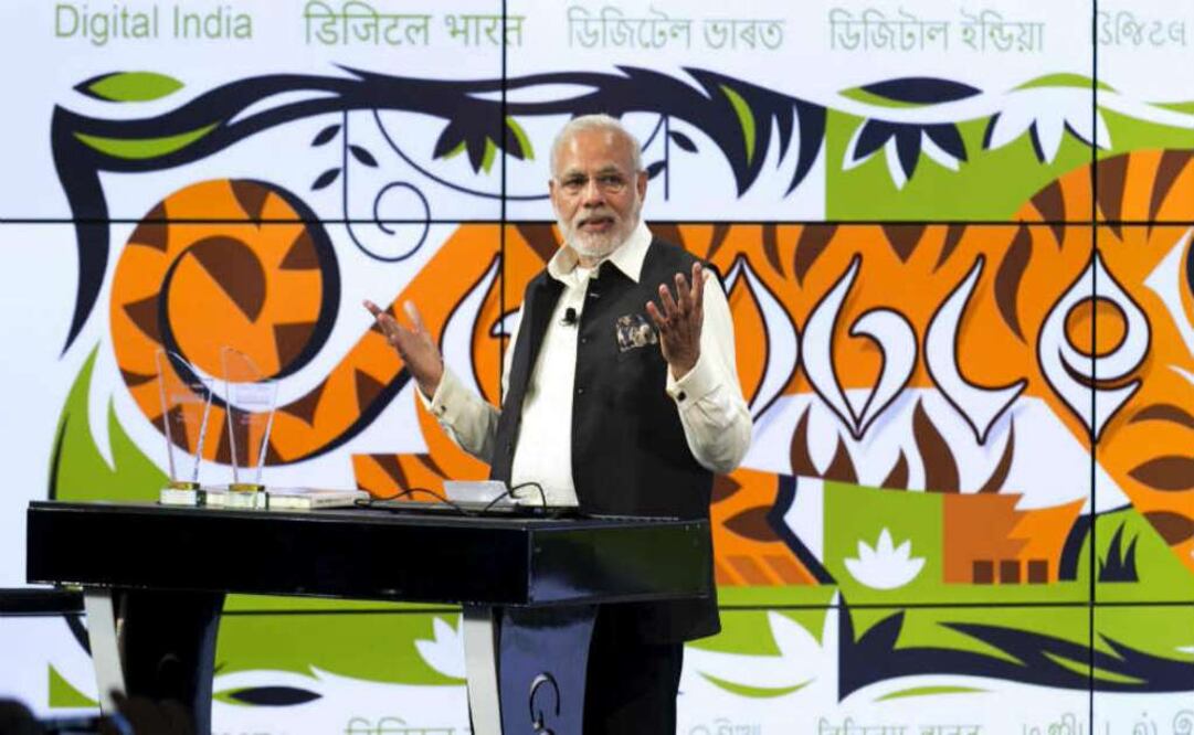 El primer ministro de India, Narendra Modi, fue el último en visitar la meca tecnológica mundial el pasado fin de semana