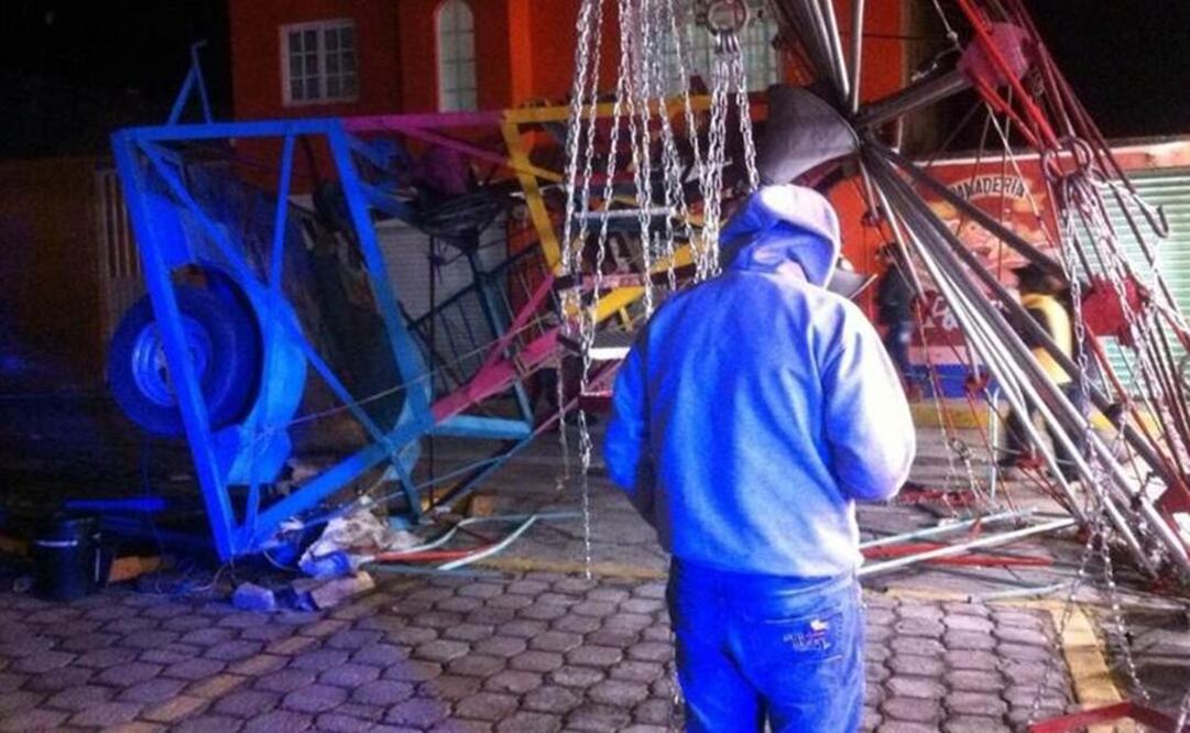 EL juego se desprendió en la feria de Zaragoza(Foto: @Iberomed)