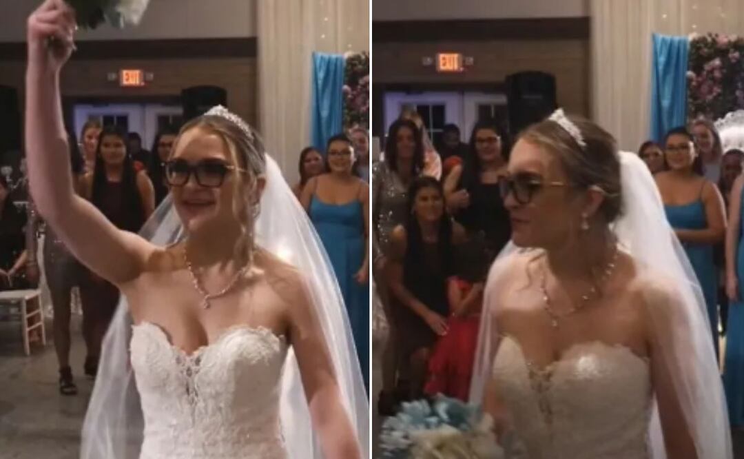 La hermana de la novia se terminó llevando el show. Foto: TikTok @chiolafilms