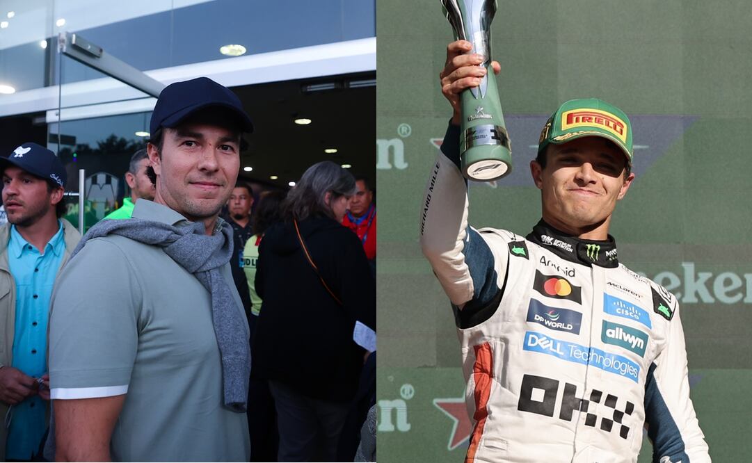 Checo Pérez alza la voz tras abucheos a Lando Norris en México y Brasil / Foto: Especial