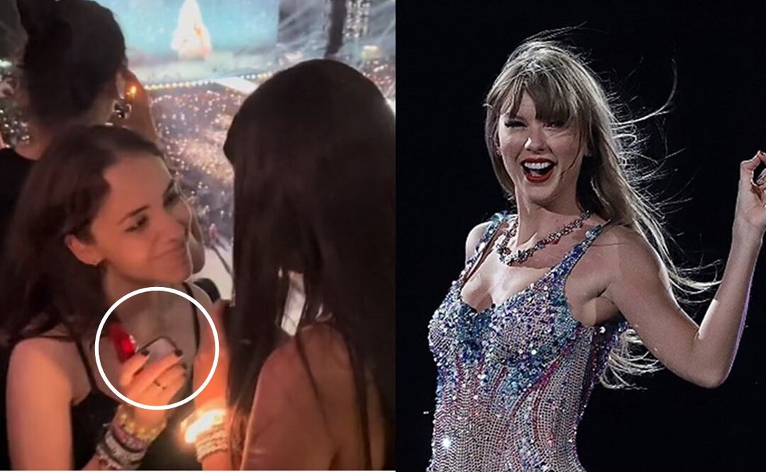 Taylor Swift conquistó a su público de Brasil. Foto: TikTok @alilmrs / Berenice Fregoso EL UNIVERSAL