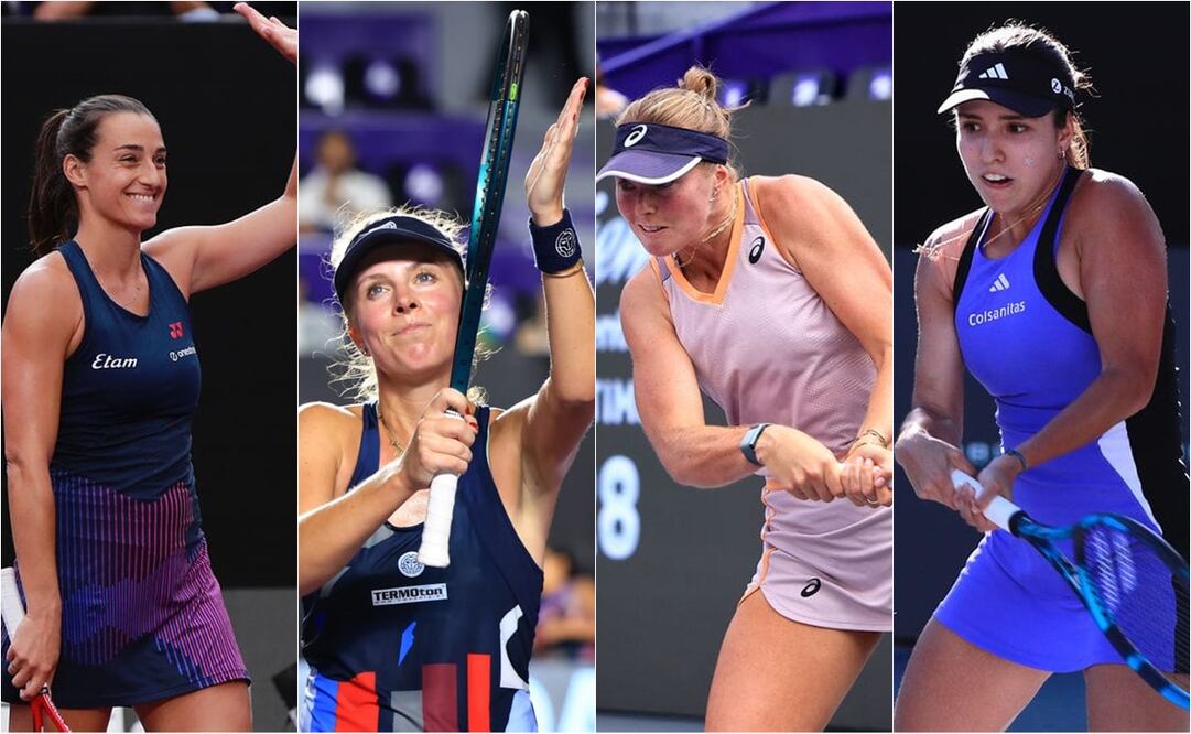 Así se jugarán las semifinales del WTA 500. FOTOS: Cortesía