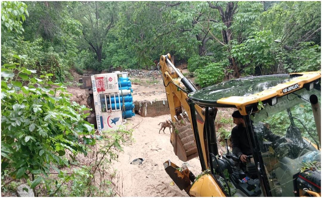 Crece zozobra por el paso de John en Michoacán este 27 de septiembre de 2024. Foto: Charbell Lucio / EL UNIVERSAL