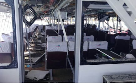 PGR investiga la explosión en ferry en Playa del Carmen que dejó 26 lesionados