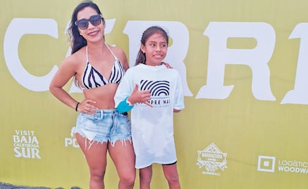 Andrea García, la niña que sueña con estar en Mundial de Parasurfing
