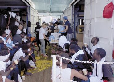 Ocean Viking, a días de no tener comida