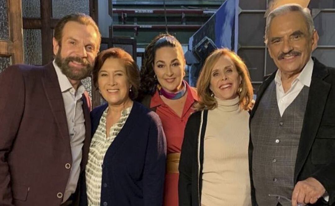 Compartieron créditos en la novela "Quererlo todo".  Foto: Especial