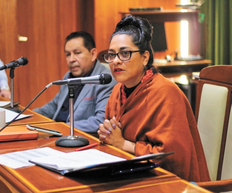 Sandra Luz Falcón explicó que para 2020 todavía se realizará la Feria Internacional del Caballo en las instalaciones actuales. Foto: ESPECIAL