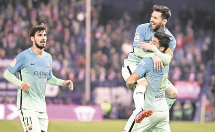 Con golazos, Barça hace la diferencia