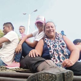 Beatriz, de trailera mexicana a voluntaria