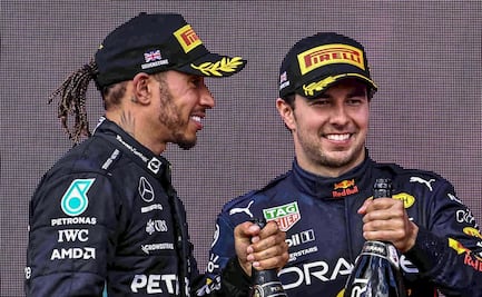 Lewis Hamilton se rinde ante Checo Pérez y reconoce que es más rápido