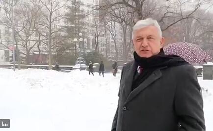 Stella interrumpe paso de AMLO en Nueva York