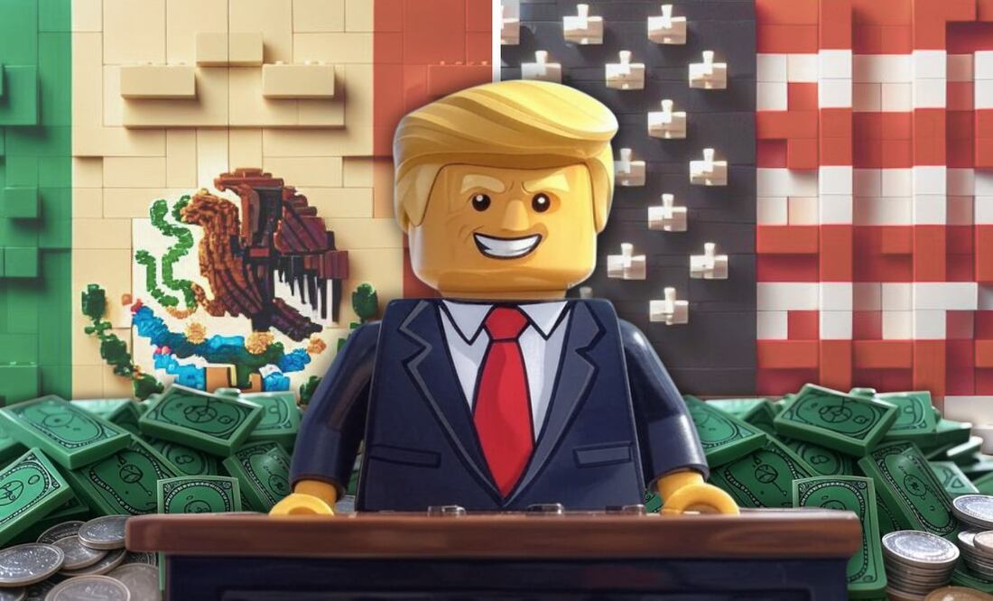 Donald Trump impuso aranceles del 25% a productos mexicanos. Te explicamos paso a paso cómo funciona esta medida.
| Ilustración: Generada con inteligencia artificial.