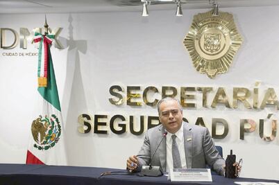 Rechaza SSP crisis de inseguridad en la Ciudad de México 