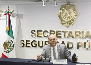 Rechaza SSP crisis de inseguridad en la Ciudad de México