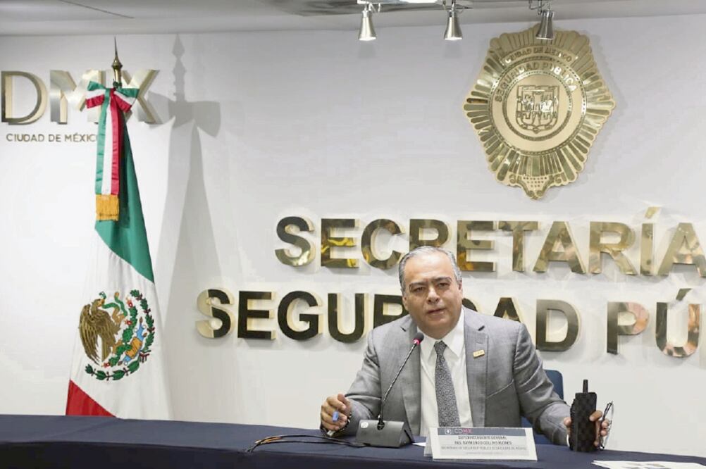 El secretario de Seguridad Pública, Raymundo Collins, mencionó que para llegar a un equilibrio en percepción se deben voltear a ver los miles de arrestos. (ESPECIAL)