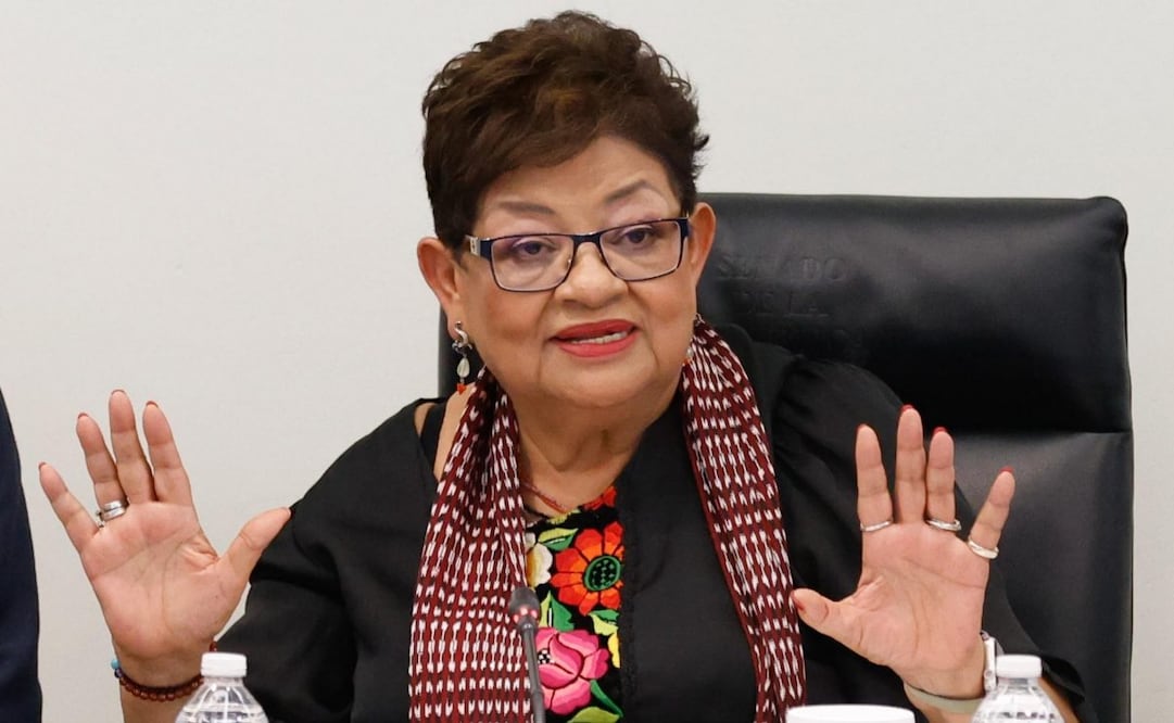 Reunión de la comisión de Justicia en el Senado con la fiscal general de la República, Ernestina Godoy (27/04/2026). Foto: Diego Simón / EL UNIVERSAL