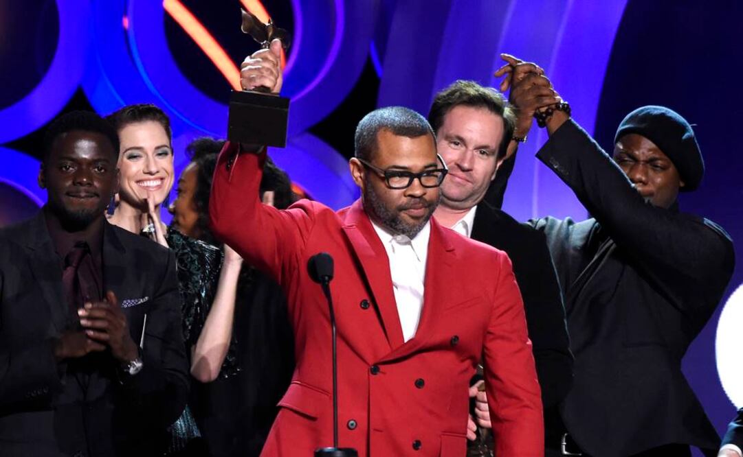 Jordan Peele ganó el premio Spirit a la mejor película. Foto: AP