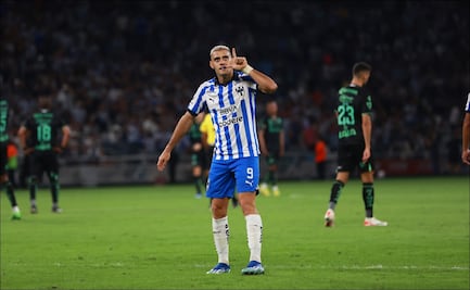 Monterrey contundente aplasta a Santos y se pone como sublíder del Apertura 2023