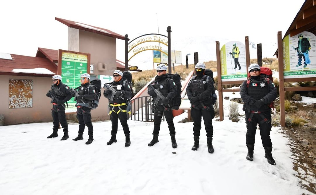 Vigilancia en el Nevado de Toluca. Foto: Especial