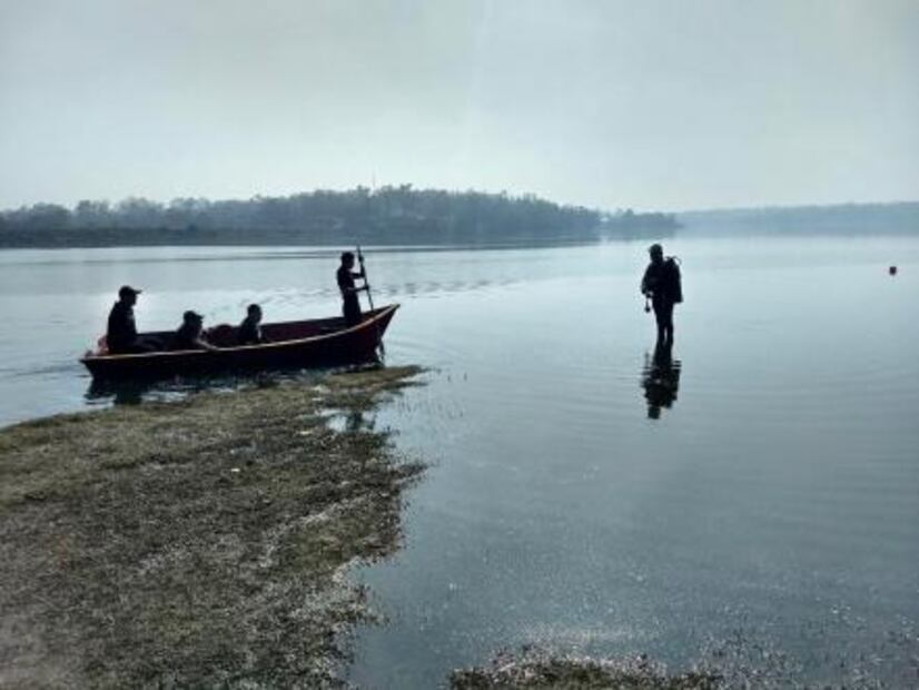 Continúa búsqueda de joven desaparecido en Lago de Guadalupe
