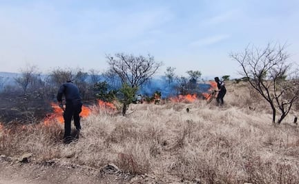 Hidalgo registra 4 incendios de hierba y pastizal en varios municipios; emiten alerta de prevención