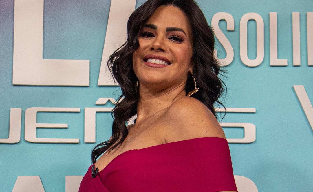 Luz Elena González, en su primera emisión como nueva conductora de Venga la Alegría. Foto: Gabriel Pano / EL UNIVERSAL