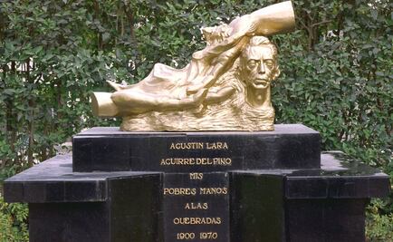 Desaparece busto de Agustín Lara, denuncian