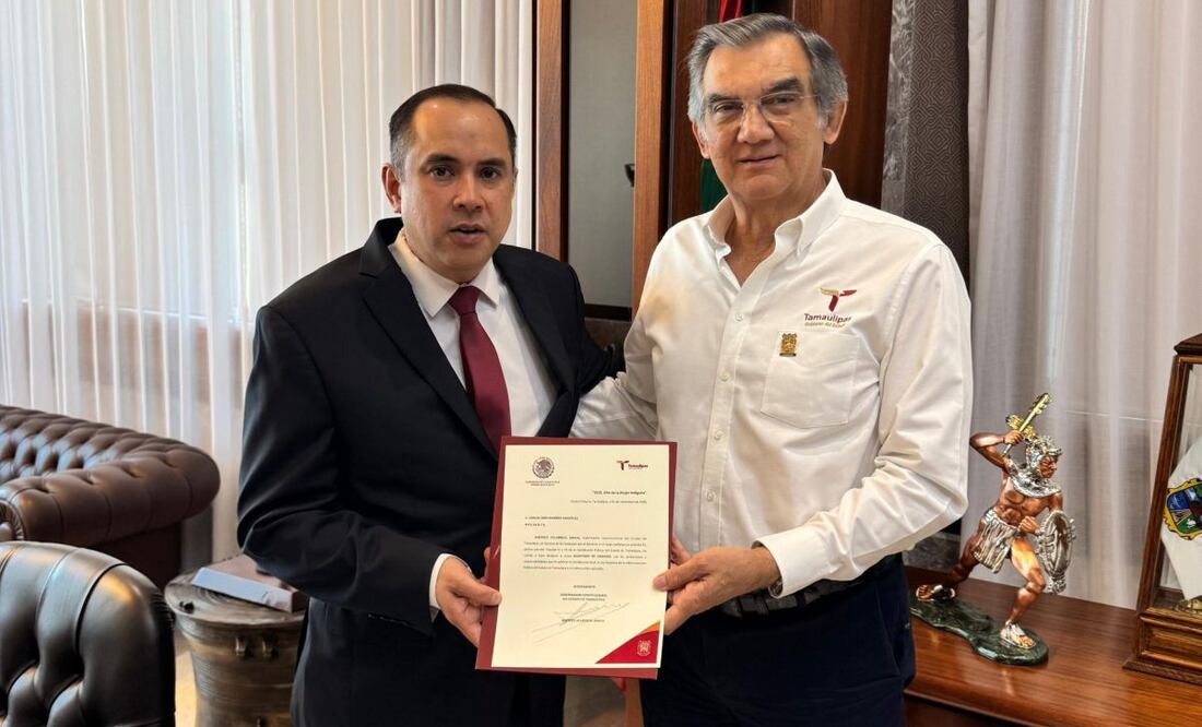 Designa Américo Villarreal a nuevo secretario de Finanzas.
Foto: Especial.