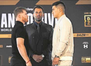 Dmitry Bivol le hace el fuchi al Canelo Álvarez y descarta una revancha