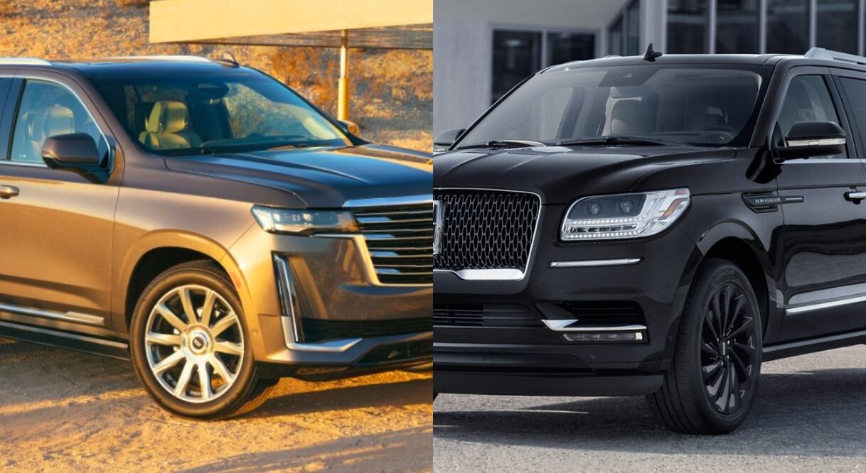 Cadillac Escalade 2021 vs Lincoln Navigator 2020: la batalla por el lujo americano