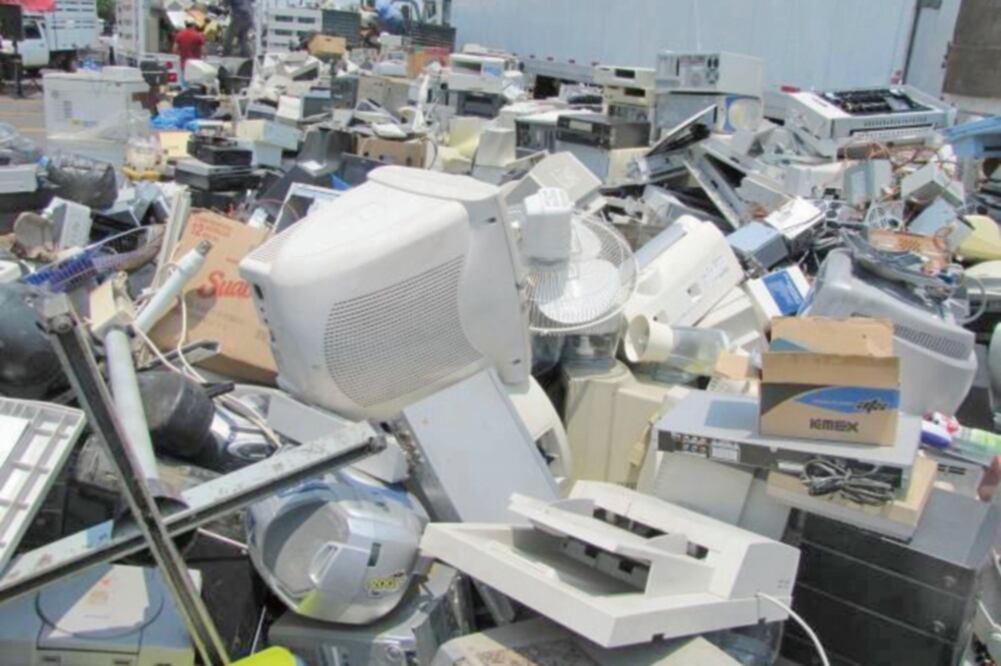 La Comisión de Residuos Electrónicos de la Oficina Internacional de Recicla je indica que los países carecen de legislaciones sobre manejo de esta basura. Foto: ARCHIVO EL UNIVERSAL