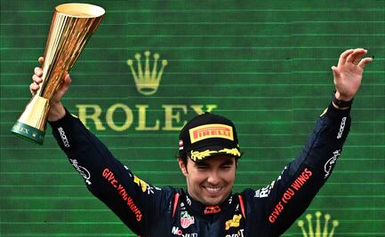 ¿Cuáles fueron los podios que logró Checo Pérez en la temporada 2023 de la Fórmula 1?