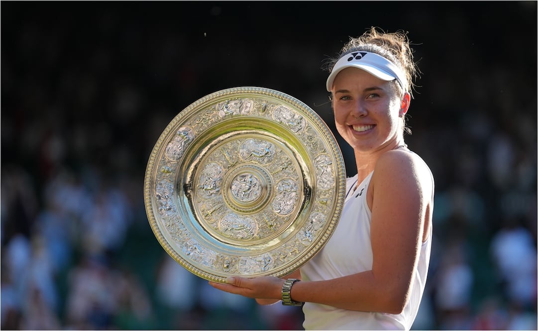 FOTO: AP - Linda Noskova conquista Wimbledon y logra el mayor título de su carrera