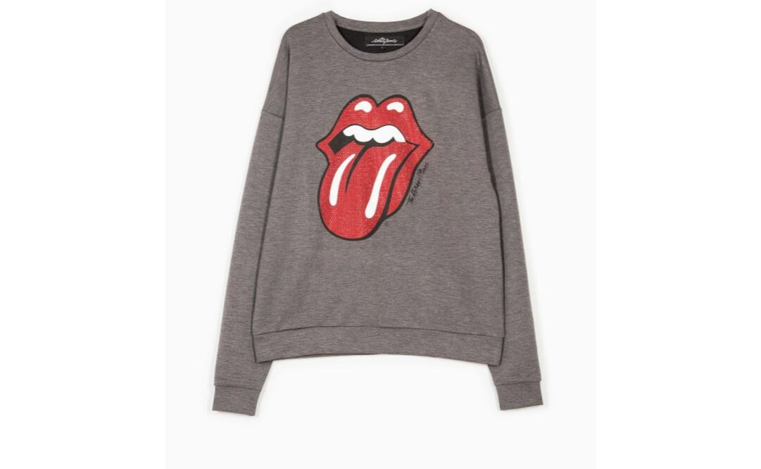 Sudadera Rolling Stones Stradivarius $499