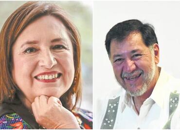 Xóchitl Gálvez coincide con Noroña; "es una pena que la impongan de esa manera"