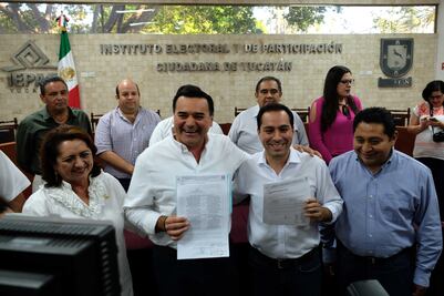 Se registran candidatos del PAN al gobierno del Estado y alcaldía de Mérida
