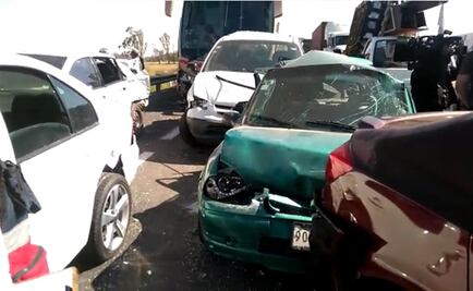 Reabren circulación en Circuito tras megacarambola