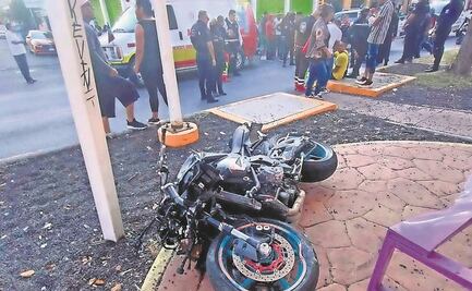 Accidentes de motocicletas aumentan en Neza